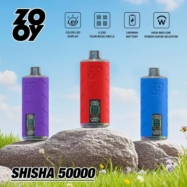 Wholesale Zooy Disposable Vape Pro Bar SHISHA E-cigarettes 50000 Puffs Nederland