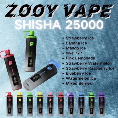 Disposable Zooy Bar 25000 Puffs Nederland SHISHA Vape Pro