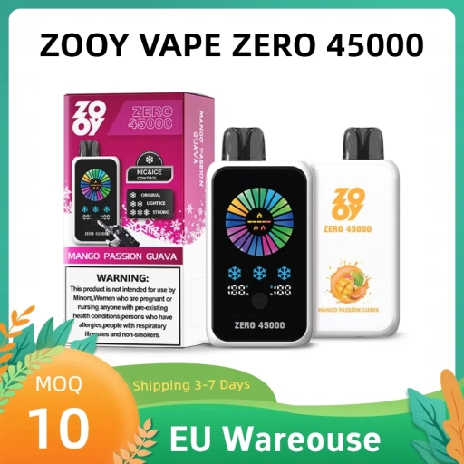 Competitive Pricing Zooy Vape 45000 Puffs Wholesale Rechargeable