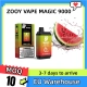 Disposable Zooy MAGIC 9000 Puffs Vapes Pod