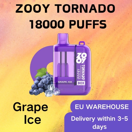 Zooy Bar Vapes TORNADO 20000 Puffs Wholesale Distributor