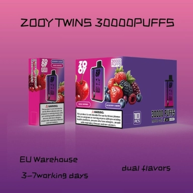 Wholesale Zooy Bar Disposable Vape Pro TWINS 30000 Puffs Nederland
