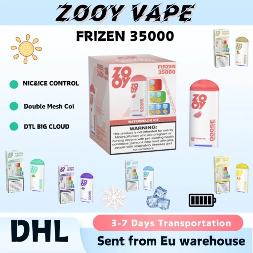 Bulk Pricing Zooy 35000 Puffs Vapes All Flavors