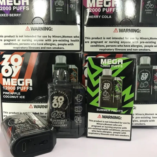 Zooy MEGA Vapes 12000 Puffs Wholesale Price Distributor