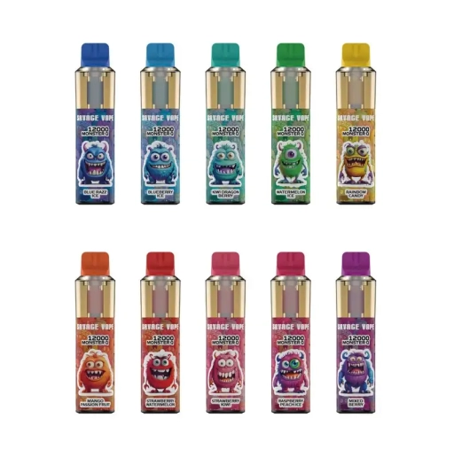 Zooy SAVAGE Monster Q 12000 Puffs Vapes Wholesale Price Supplier