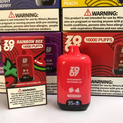 Zooy rainbow box 16000 Puffs