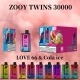 Europe Zooy Bar 30000 Puffs twins Disposable Vape Wholesale Oem