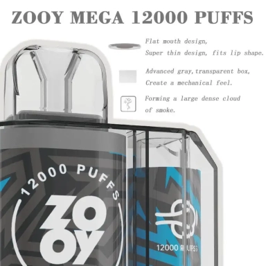 Disposable Zooy Vape 12000 Puffs MEGA