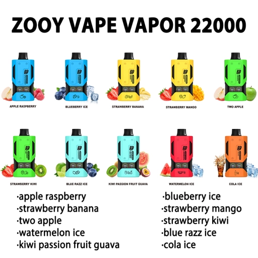 Zooy Vape 22000 Puffs VAPOR Wholesale