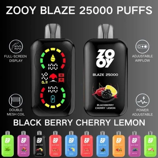 Zooy BLAZE 25000 Puffs Vapes Wholesale Price Nicotine