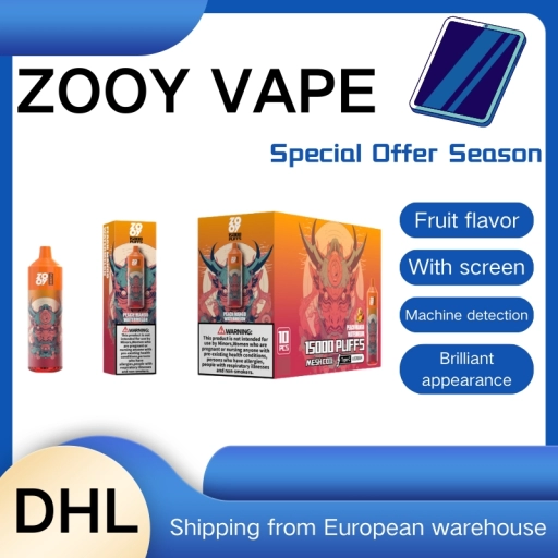 Zooy Disposable Vapes 15000 Puffs Wholesale Supplier