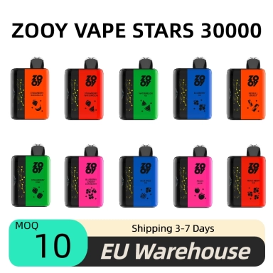 Disposable Zooy Bar STARS Vape Pro 30000 Puffs Nederland