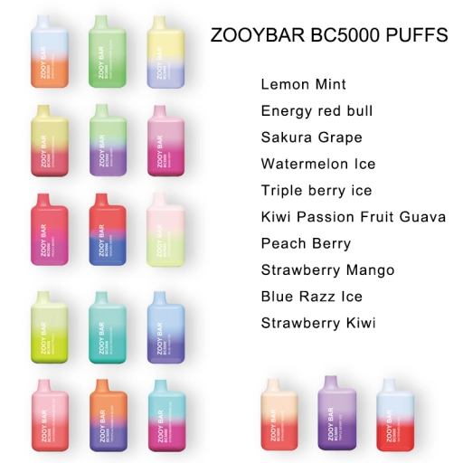 Zooy Vape 800 Puffs Rechargeable