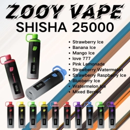 Zooy Bar SHISHA 2 Puffs Vape Wholesale Rechargeable