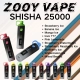 Zooy Bar SHISHA 2 Puffs Vape Wholesale Rechargeable