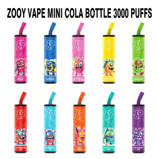 Disposable Zooy Bar 3000 Puffs Vape MIN COLA BOTTLE Wholesale Price Nicotine