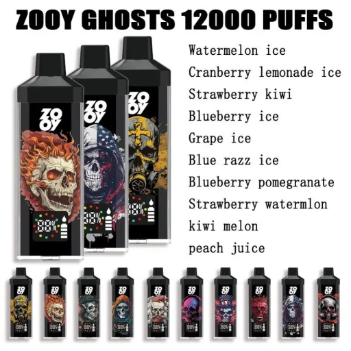 Premium Zooy Vape Big Puffs 12000 Wholesale Price Nicotine