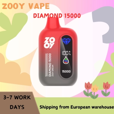 Disposable Zooy Bar DIAMOND Vape Pro 15000 Puffs Nederland