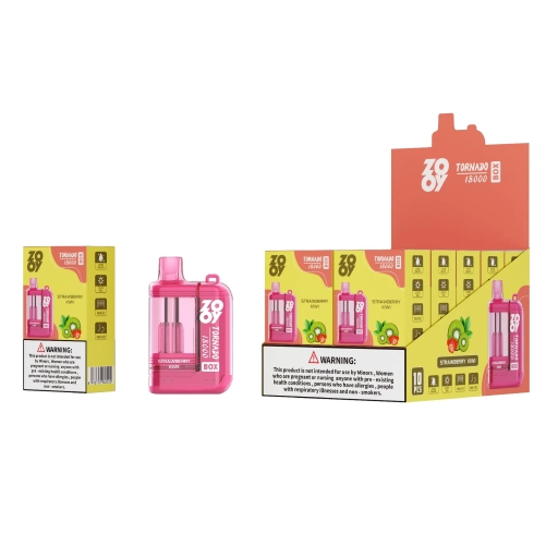 CHINA Zooy 18000 Puffs TORNADO Vape Wholesale Price Recharge