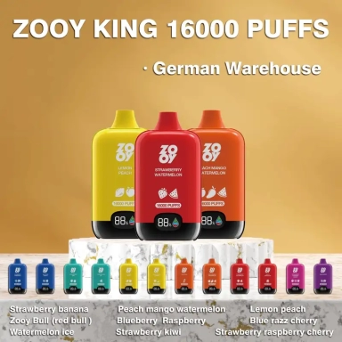 Zooy Bar 16000 Puffs RAINBOW BOX Disposable Vape Pen