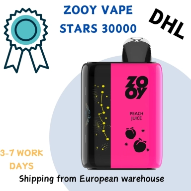 Disposable Zooy Vape Pro STARTS 30000 Puffs Nederland
