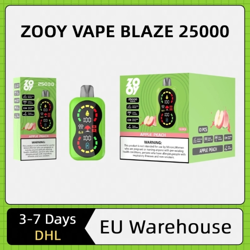 Top Sale Zooy Bar 25000 Puffs Vapes BLAZE