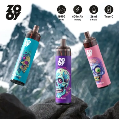 Wholesale Zooy Disposable Vape Bar 16000 Puffs Tornado