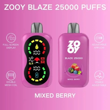 Zooy Disposable Vape 25000 Puffs BLAZE