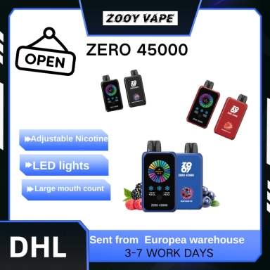 Zooy Bar Vape Pro 45000 Puffs Nederland ZERO