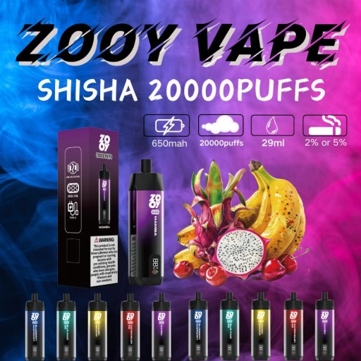 European Warehouses Zooy Vape 20000 Puffs Wholesale