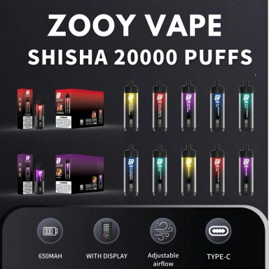 Wholesale Zooy Disposable Vape Pro SHISHA 20000 Puffs Nederland