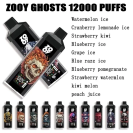 Zooy 12000 Puffs Vapes GHOSTS Nicotine