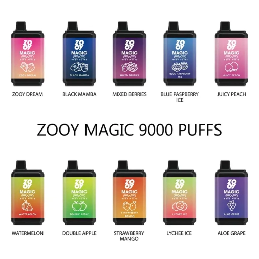 Zooy Bar Disposable Vape 9000 Puffs MAGIC Pen