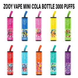 Top Sale Zooy Vape MIN COLA BOTTLE 3000 Puffs Supplier