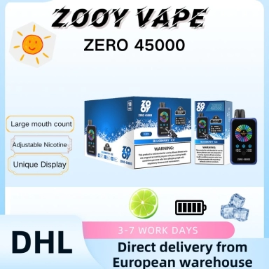 Disposable Zooy ZERO 45000 Puffs Nederland Vape Pro
