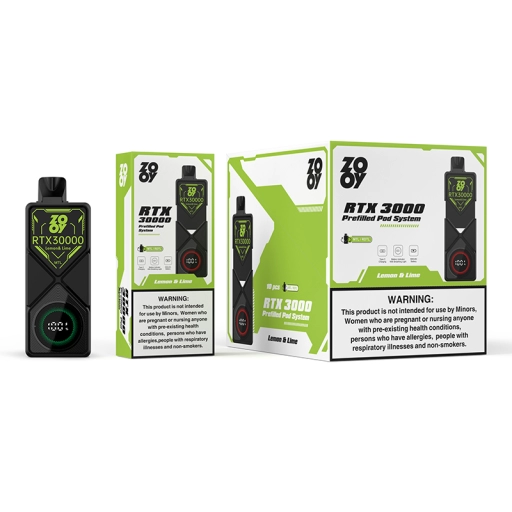 Zooy Vape RTX + Puffs Wholesale Price