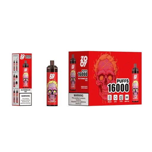 Disposable Zooy Bar Tornado Vape 16000 Puffs Wholesale Price Recharge
