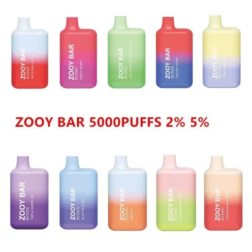 Superior Quality Zooy Bar 5000 Puffs Vapes BC Wholesale Price Cheap