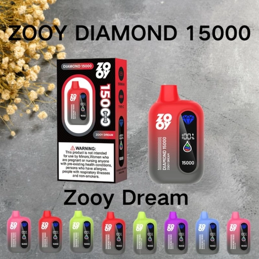 Zooy Bar DIAMOND Vape 15000 Puffs Wholesale Price