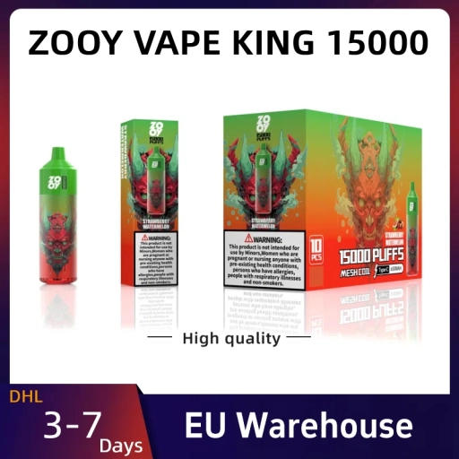 Zooy Vape KING 15000 Puffs Wholesale Nicotine