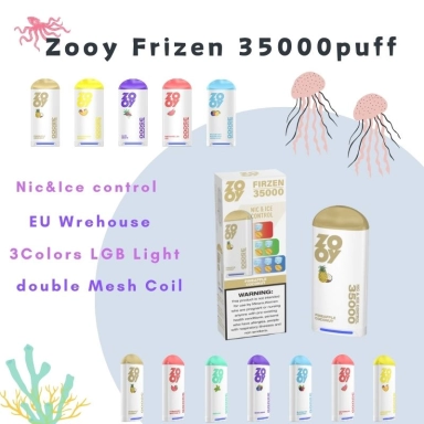 Disposable Zooy Bar Vape Pro FRIZEN 35000 Puffs Nederland