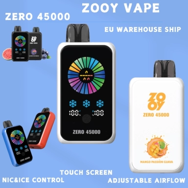 Disposable Zooy 45000 Puffs Nederland Vape Pro ZERO