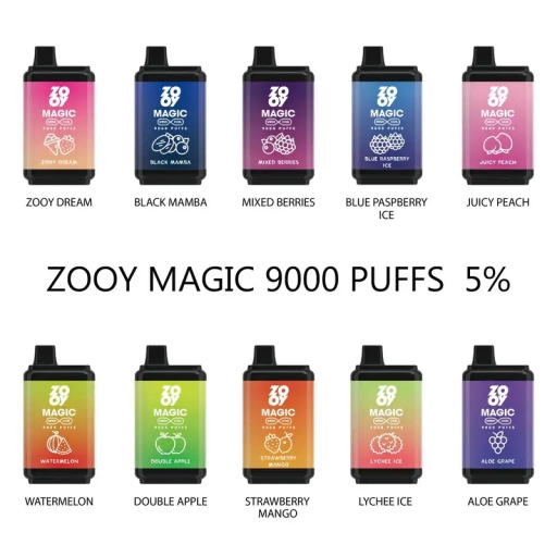 Zooy 9000 Puffs Vape MAGIC Recharge