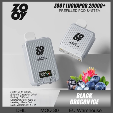 Wholesale Zooy Bar Vape Pro PrefilledPod Puffs Nederland