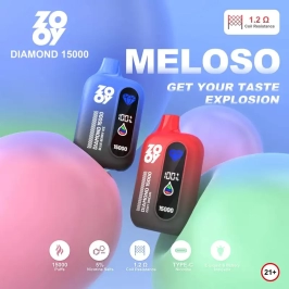 2024 Best Zooy 15000 Puffs DIAMOND Vapes Wholesale Recharge