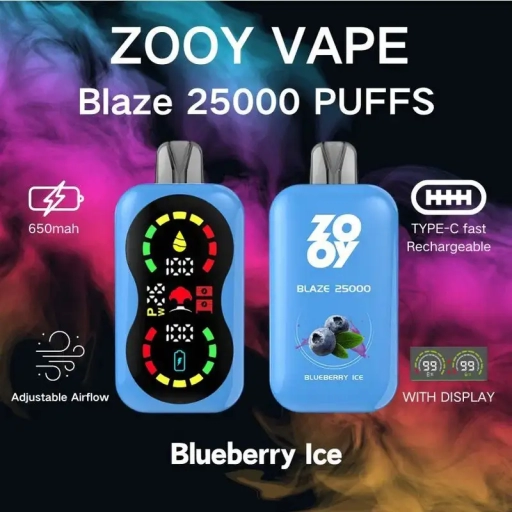 Zooy Vape BLAZE 25000 Puffs Price