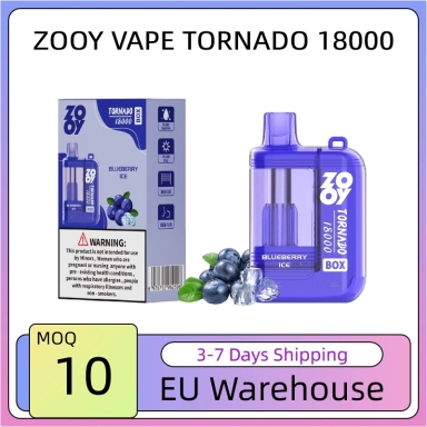 Wholesale Zooy 18000 Puffs Nederland Disposable Vape Pro TORNADO BOX