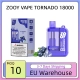 Disposable Zooy 18000 Puffs TORNADO BOX Vapes Wholesale Nicotine