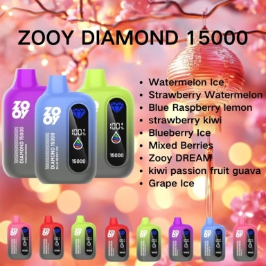 Wholesale Zooy 15000 Puffs Nederland DIAMOND Disposable Vape Pro Bar