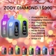 2025'S Top Sellers Zooy Bar Disposable Vape 15000 Puffs